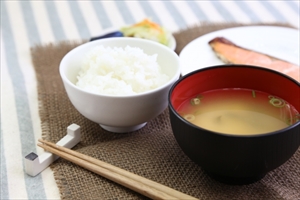 ご飯やみそ汁にもグリーンバナナ