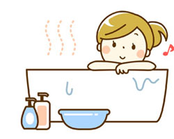 高品質の入浴剤やシャワー
