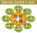 別府温泉の八湯