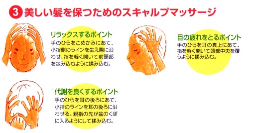 スキャルプマッサージ