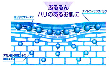 ハリのある肌に